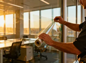 Avery Dennison window tint film application